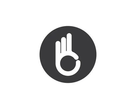 Hand gesture  icon vector illustration design Stockillustratie