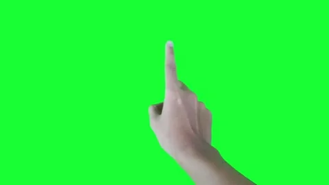 Hand gesture indicating no or prohibition, with one index finger Stock Footage 322723040