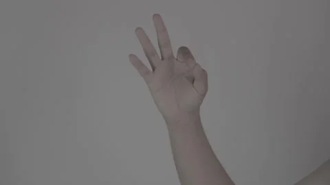 Hand Gesture, OK gesture Stock Footage 312849316
