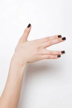 Hand gesture Stock Photos