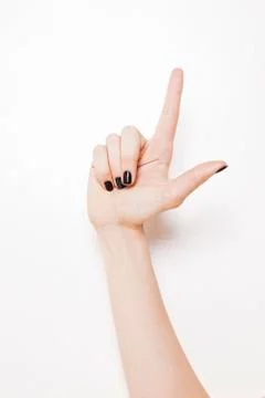 Hand gesture Stock Photos