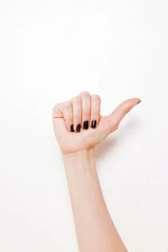 Hand gesture Stock Photos