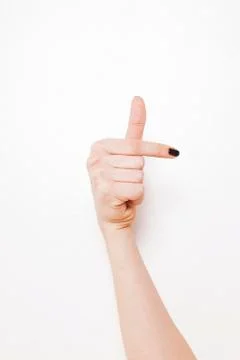 Hand gesture Stock Photos