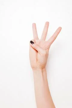 Hand gesture Stock Photos