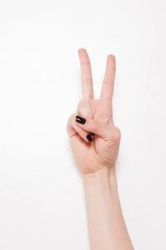 Hand gesture Stock Photos