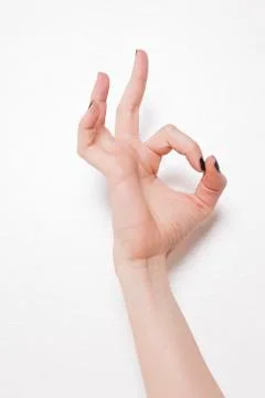 Hand gesture Stock Photos