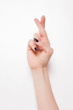 Hand gesture Stock Photos