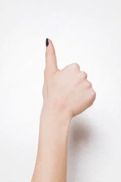 Hand gesture Stock Photos