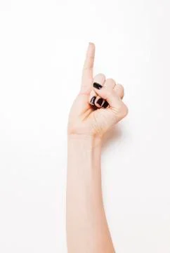 Hand gesture Stock Photos