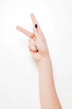 Hand gesture Stock Photos