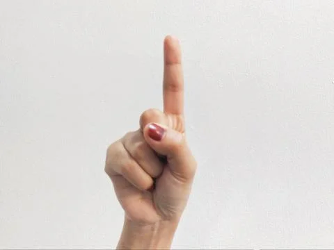 Hand gesture Stock Photos