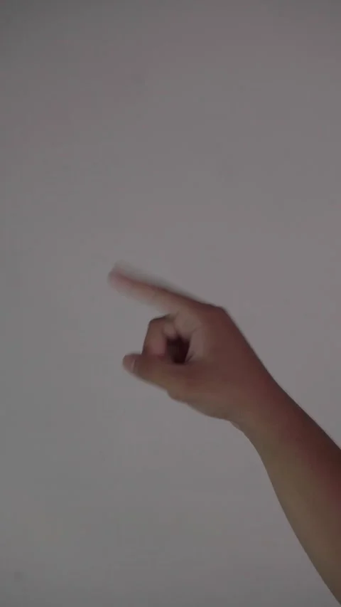 Hand Gesture, Pointing finggers Stock-Footage 313249300