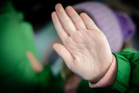 Hand Gesture Refusal Stock Photos