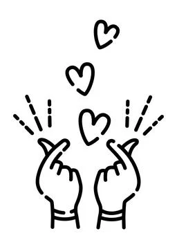 Hand gesture, sign of miracles, magic symbol Stock Illustration