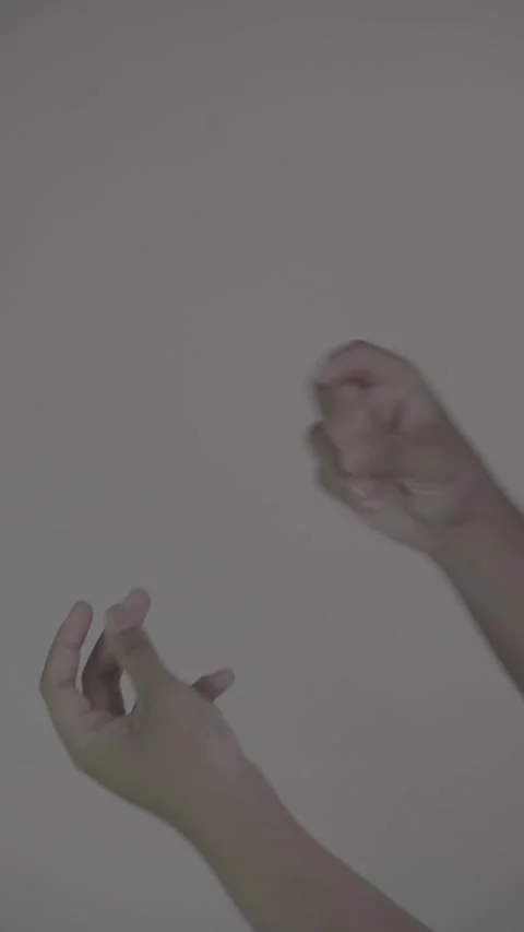 Hand Gesture, Snapping finggers Stock Footage 313250780