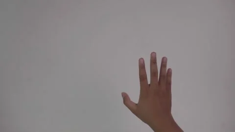 Hand Gesture, swipe Stock-Footage 312867825