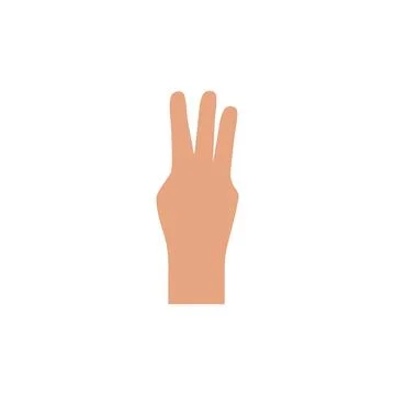 Hand gesture symbol イラスト素材
