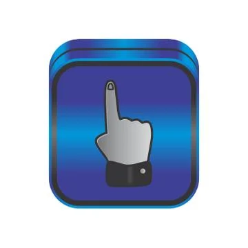 Hand gesture theme Illustrazione stock