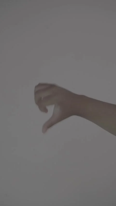 Hand Gesture, Thumb down Stock Footage 313250352