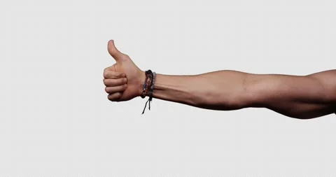 Hand gestures with alpha channel. Pre keyed. Strong Fist approves. Good Stock Footage 264844789