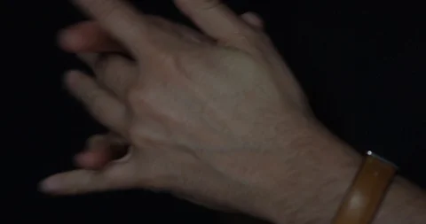 Hand gestures and body language with sign language Stock Footage 127580728