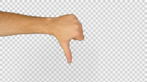 Hand Gestures - Finger Up and Down 動画素材 47742713