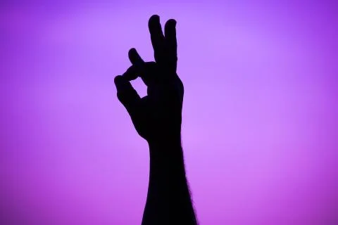 Hand gestures Stock Photos