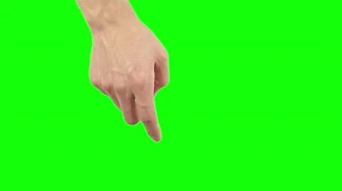 Hand gestures, showing the uses of computer touchscreen, tablet, trackpad. Full  Stock Footage 63463772