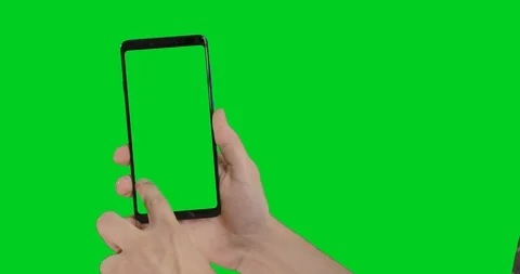 Hand gestures. Touch screen. men's hand. Gestures chroma key pack. Man hand Stock Footage 121530861