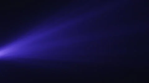 Hand going through blue lights Stock Footage 62281694