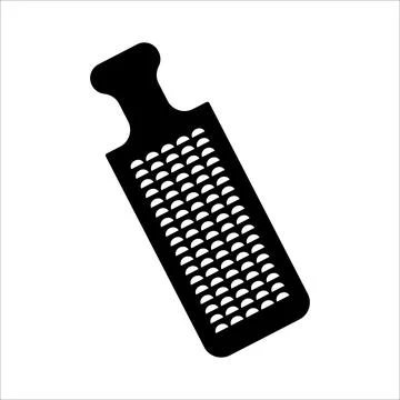 Hand grated coconut icon Stock Illustration