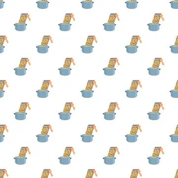 Hand grating cheese into cooking pot pattern Illustrazione stock