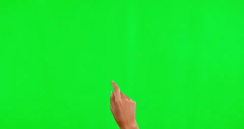 Hand, green screen and touchscreen techn... | Stock Video | Pond5