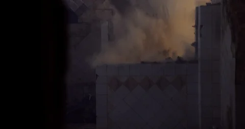 Hand grenade, explosion Stock Footage 129748422