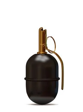 Hand grenade Stock Illustration