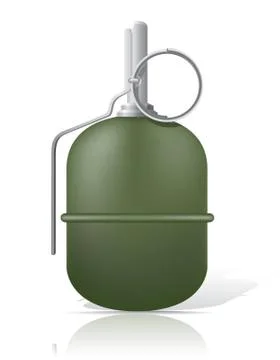 Hand grenade illustration Stock Illustration