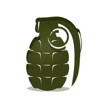 Hand grenade illustration Stock-Illustration