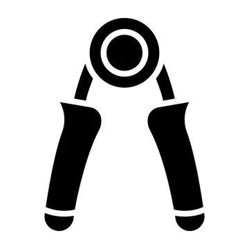 Hand Grip Vector Icon Design Illustration Illustrazione stock