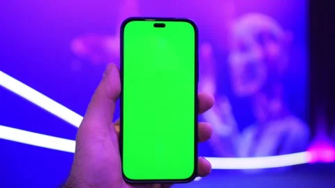 Hand grips mobile device Stock Footage 344689744