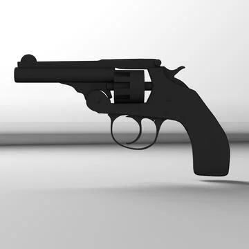 Hand Gun 3D Model