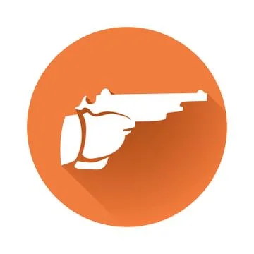 Hand with gun Stock-Illustration