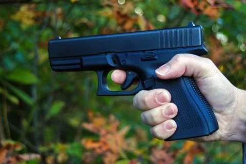 Hand gun Stock Photos