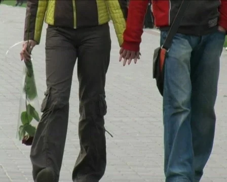 Hand in hand Stock Footage 298465