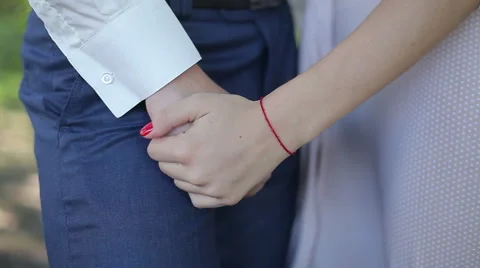 Hand in hand Stock Footage 45369452