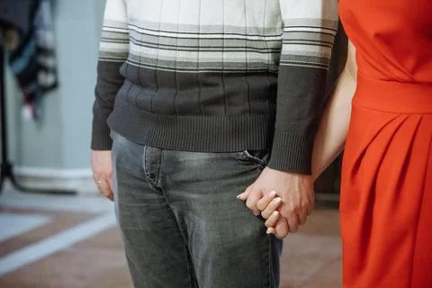 Hand in hand Stock Photos