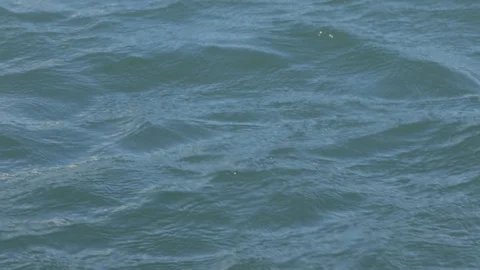 Hand held of Blue ocean. Stock Footage 106577252