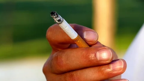 Hand held cigarettes 動画素材 101353370