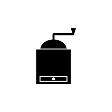 Hand-held coffee grinder icon. Elements of kitchen tools icon. Premium quality Stock Illustration