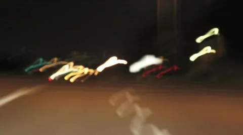 Hand Held Driving Video stock 569520