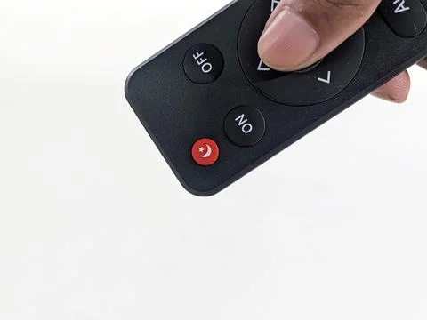 Hand held lighting lamp remote control Stock Photos